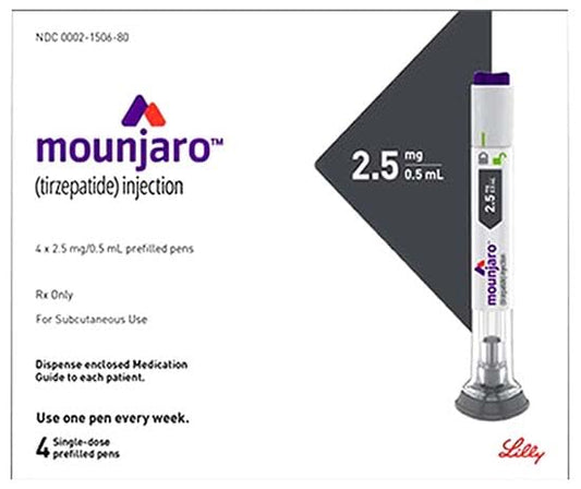Mounjaro Tirzepatide Pen  for RETAIL PRICE Hunger Suppressant, 2.5 mg, 5 mg, 7.5 mg, 10 mg, 12.5 mg, 15 mg, Ship from Philippines